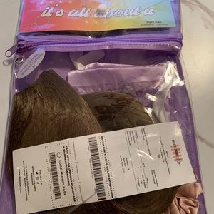 New INH 16” Extensions U Clip Dark Ash